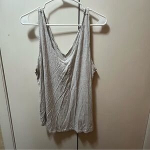 Gray Women's Sleeveless Top